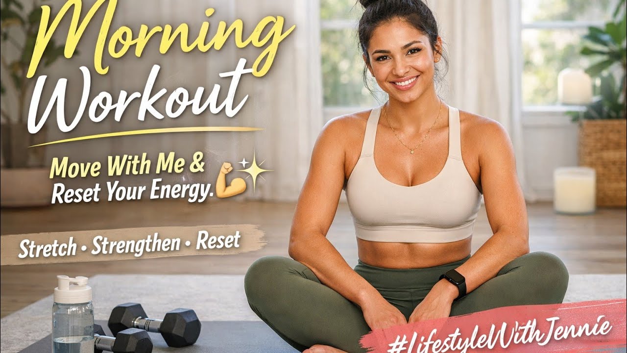 Jennie Onyi  is live Morning Reset ☀️ | Slow Start, Stretch, Soft Chats & Gentle Motivation