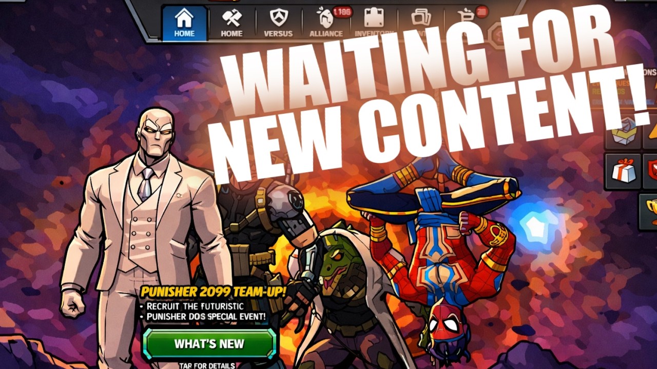 WAITING FOR NEW CONTENT - MCOC