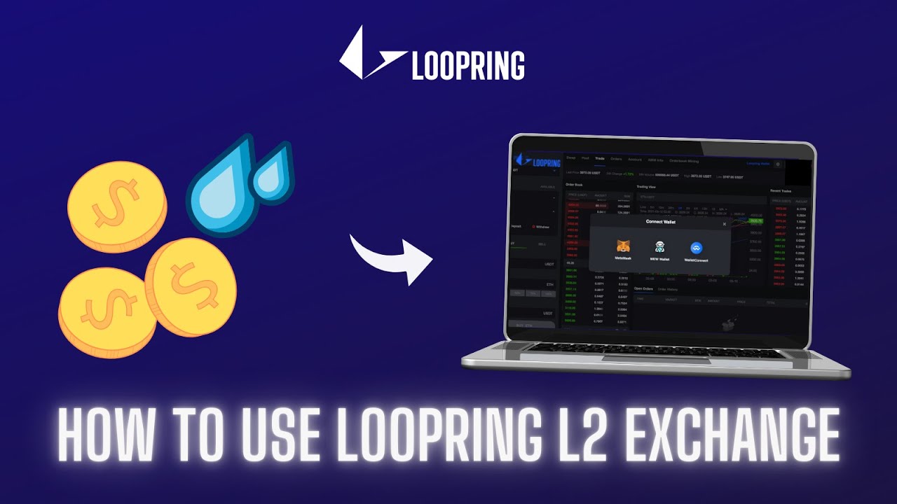 Swap & Add AMM Liquidity to Loopring's L2 Exchange (web)