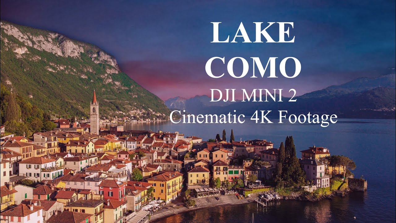 LAKE COMO ITALY | Drone CINEMATIC 4K Footage