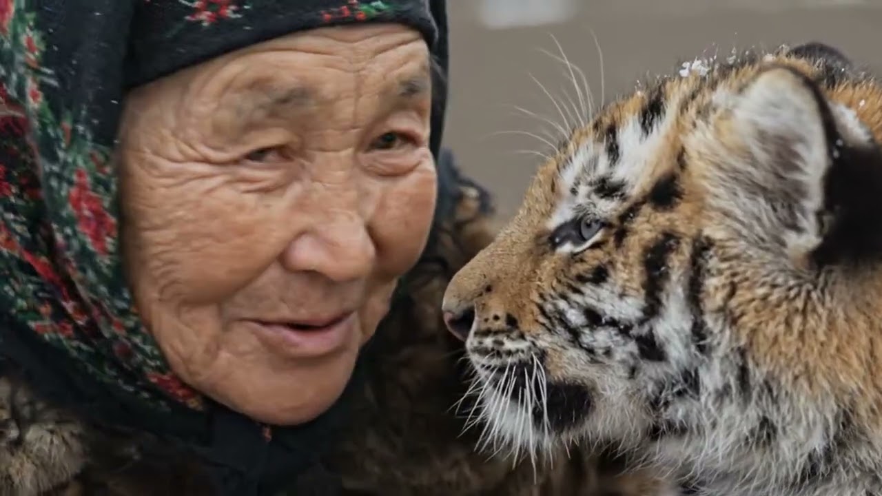 🐅 Saved a baby tiger at -39°C… And they became best friends
