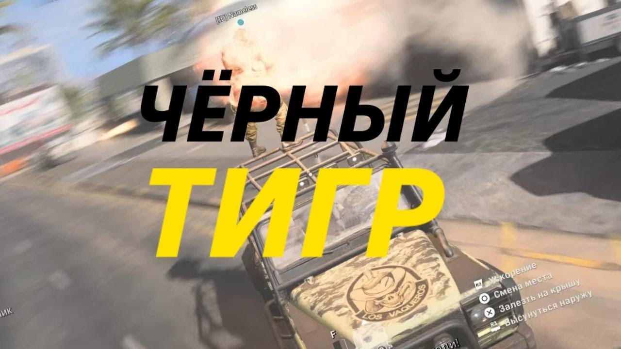 DMZ  ЧЁРНЫЙ ТИГР  Call of Duty