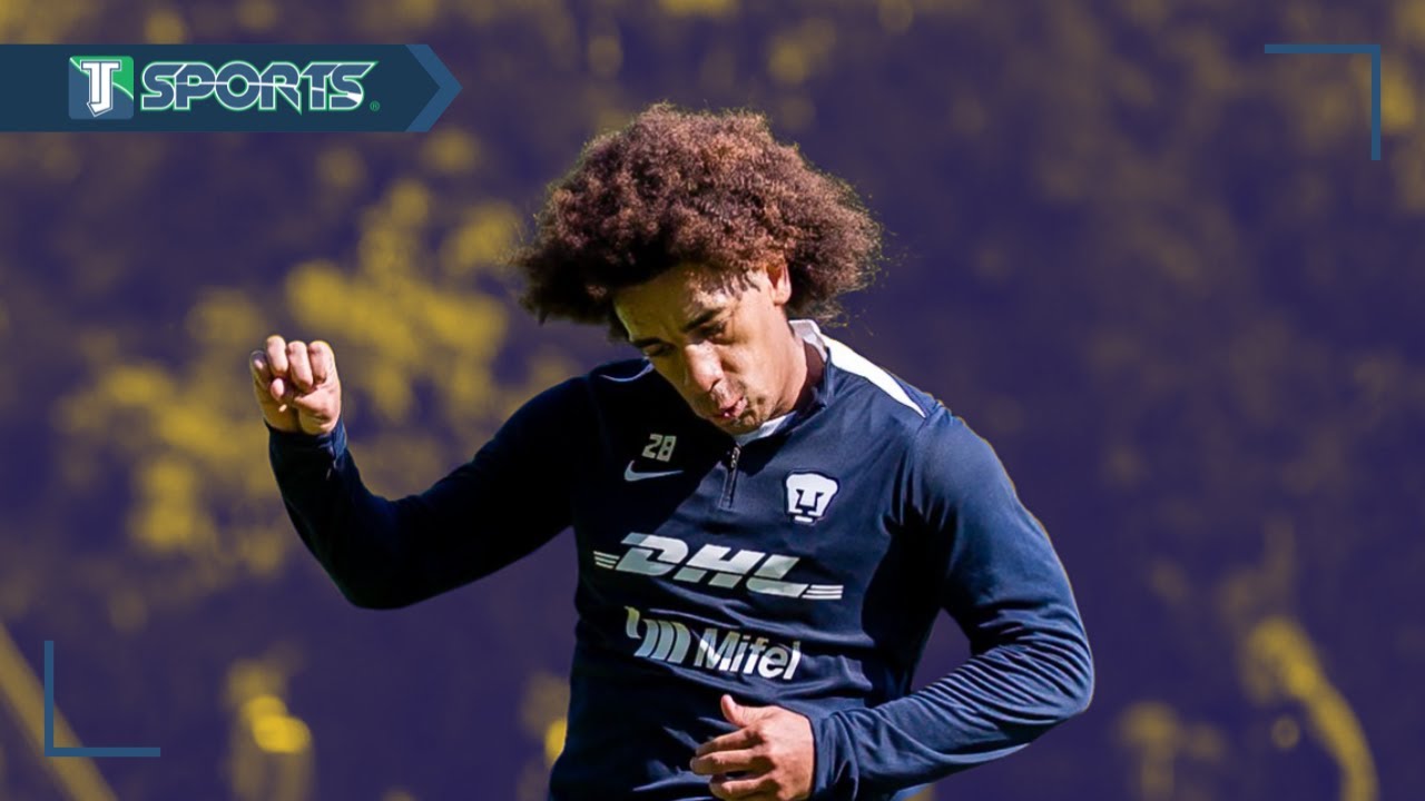 El PRIMER ENTRENAMIENTO de Adalberto 'Coco' Carrasquilla como FUTBOLISTA de Pumas