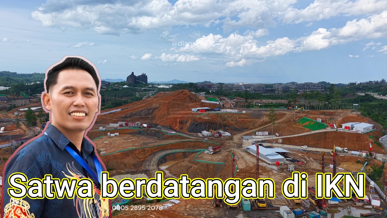 1.805 hektar Lahan IKN sudah direhabilitasi mulai mendatangkan Satwa & kabar IKN bersama Dian Rana