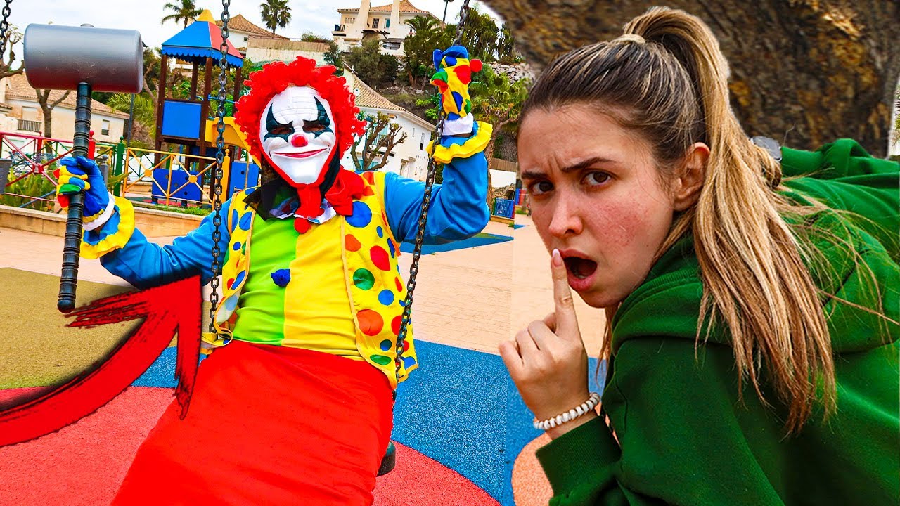 EL PAYASO DE LOS PARQUES DE NI&Ntilde;OS NOS TIENDE UNA TRAMPA!!