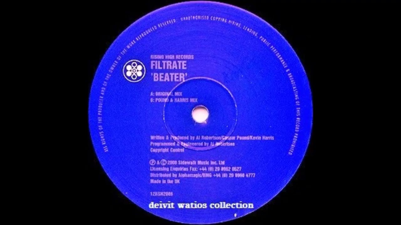 Filtrate - Beater (Pound & Harris Mix) (2000)