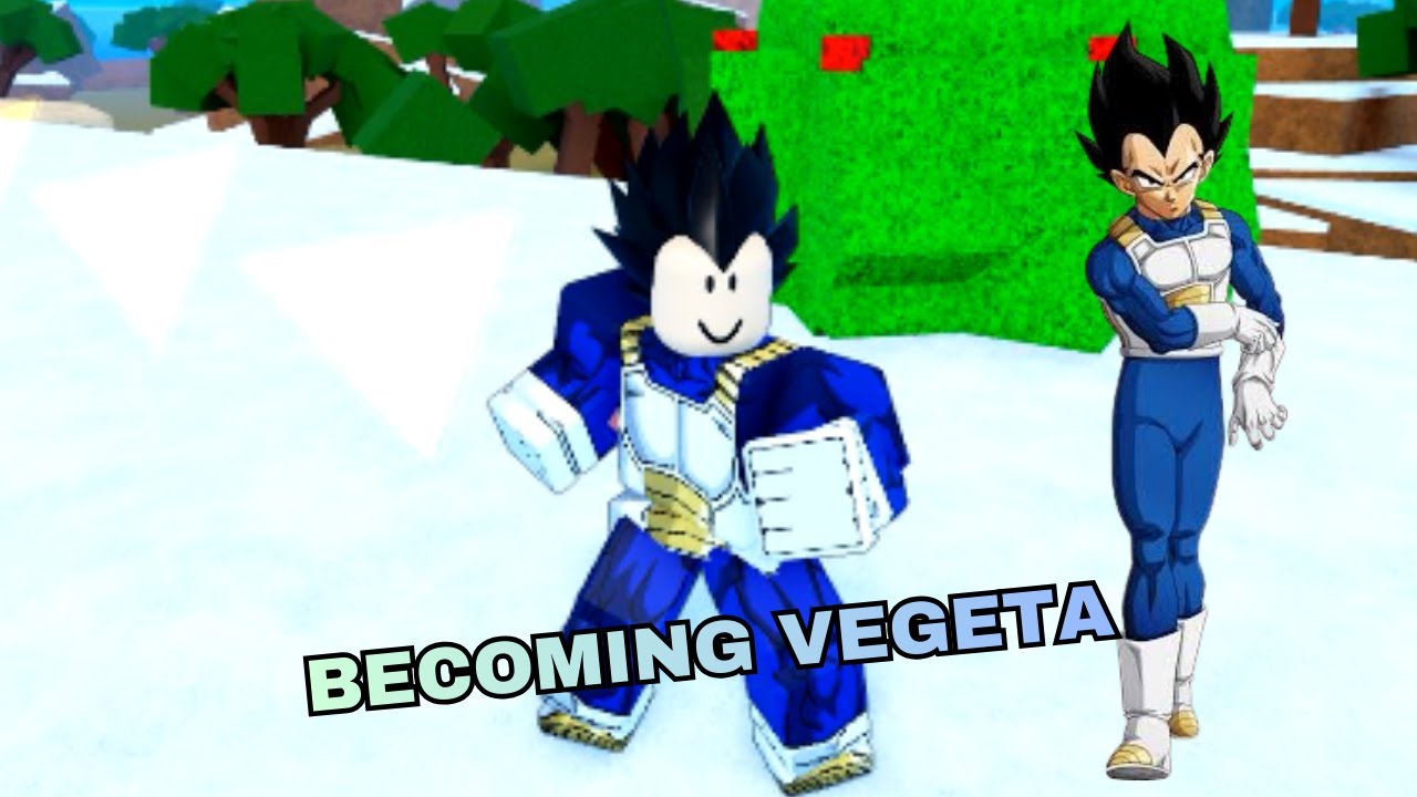 Roblox Becoming Vegeta | Dragon Ball Hyper Blood