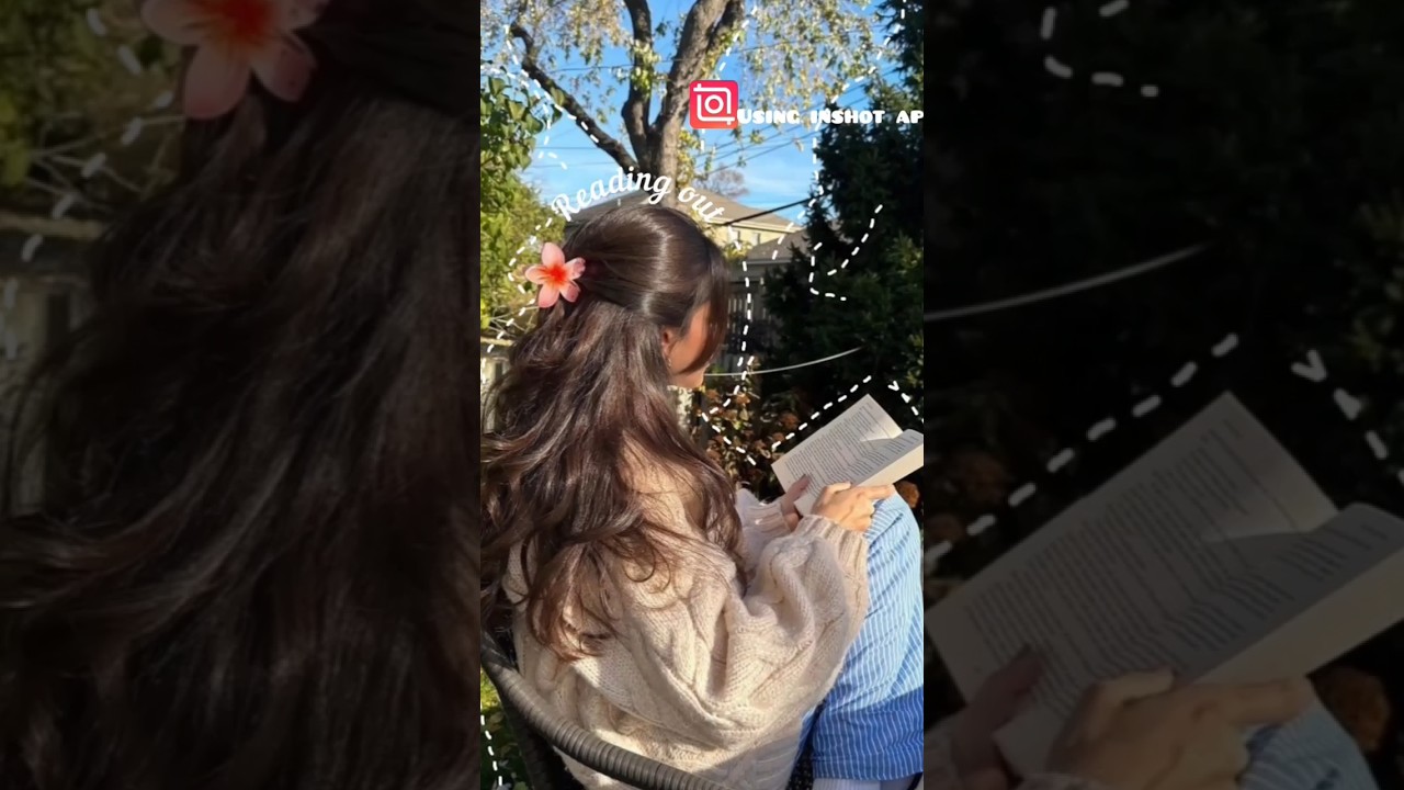 how to edit photo outlines using inshot #tutorial #subscribe #aesthetic #doodle #inshot