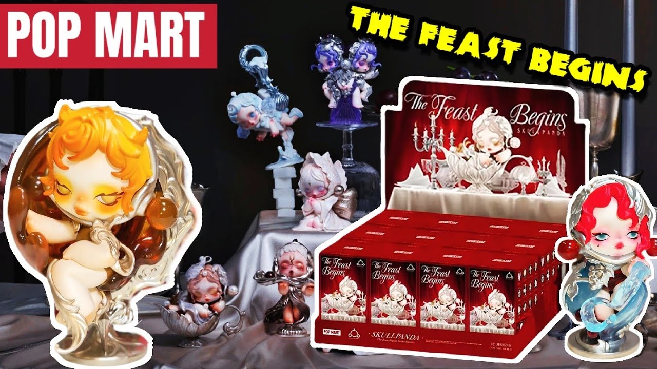 Распаковка POP MART Skullpanda из серии 