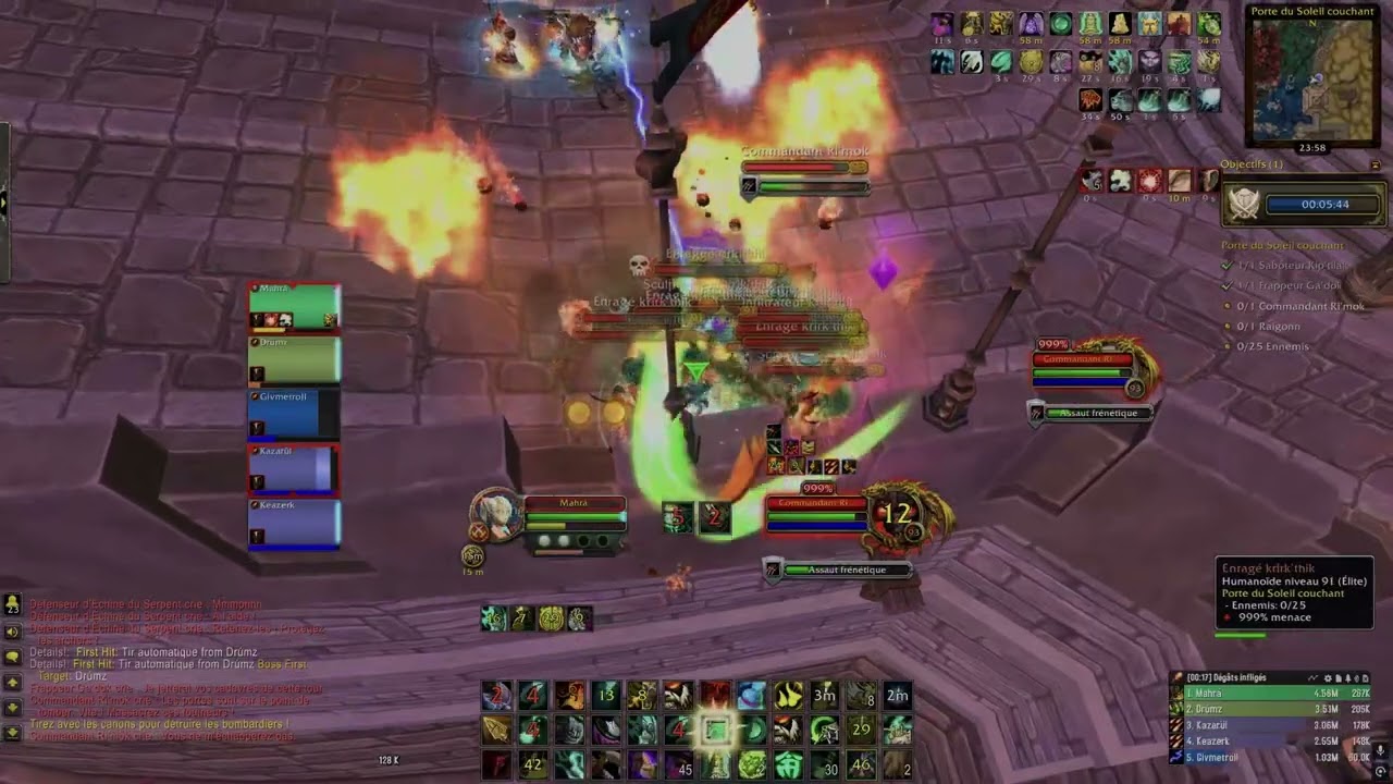 Porte du Soleil couchant 3:52 - Challenge mode - WoW MoP Classic