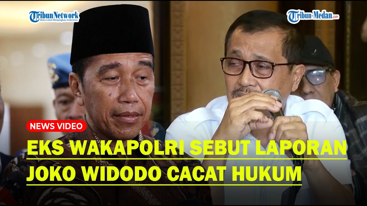 KRITIKAN Eks Wakapolri Sebut Kasus Pencemaran Nama Baik Joko Widodo Cacat Hukum