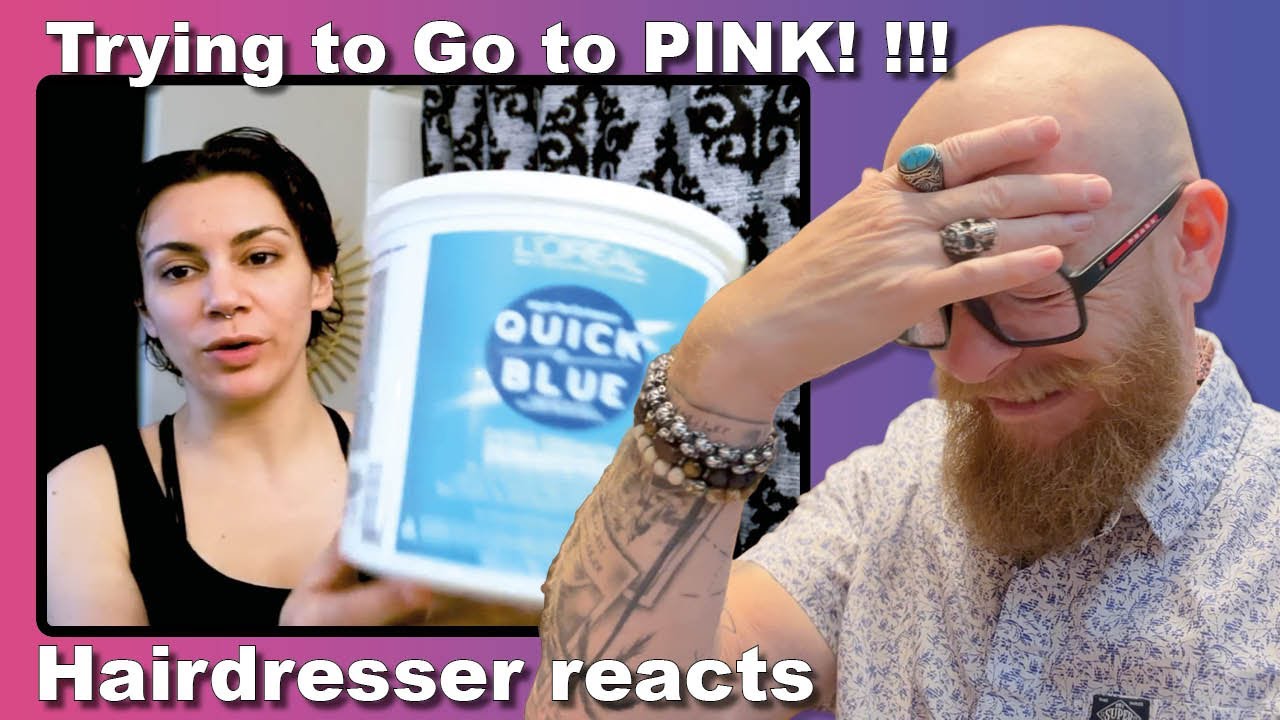 Осветлитель НЕУДАЧНЫЙ. Попытка стать РОЗОВЫМ! | Что пошло не так?! Реакция парикмахера.