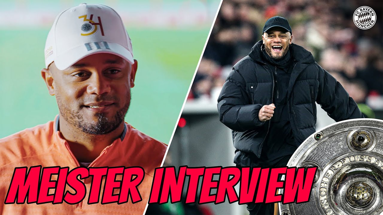Champion coach Kompany on key moments of the season, the team's celebrations and the future 🔴⚪️