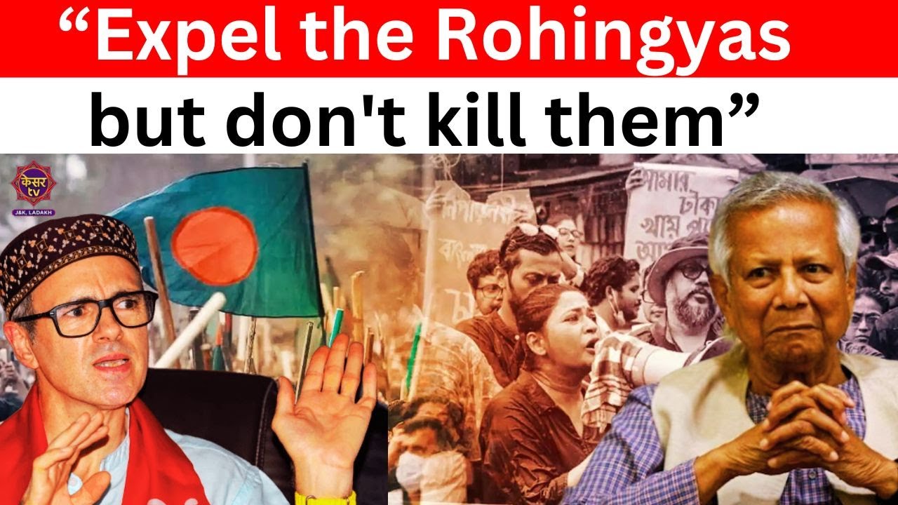 Omar Abdullah Urges Central Government to Adopt Clear Policy on Rohingya Issue