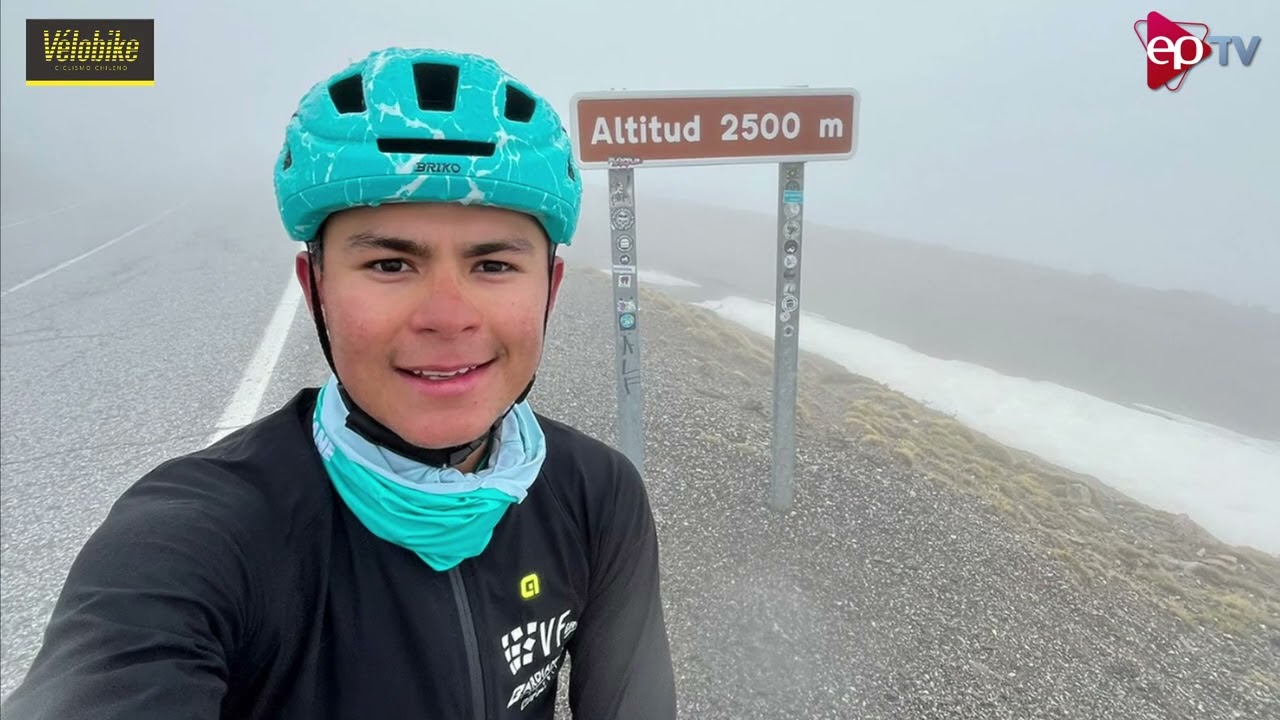 VICENTE ROJAS N., nos cuenta como es correr en el mismo pelotón, junto a los campeones mundiales....