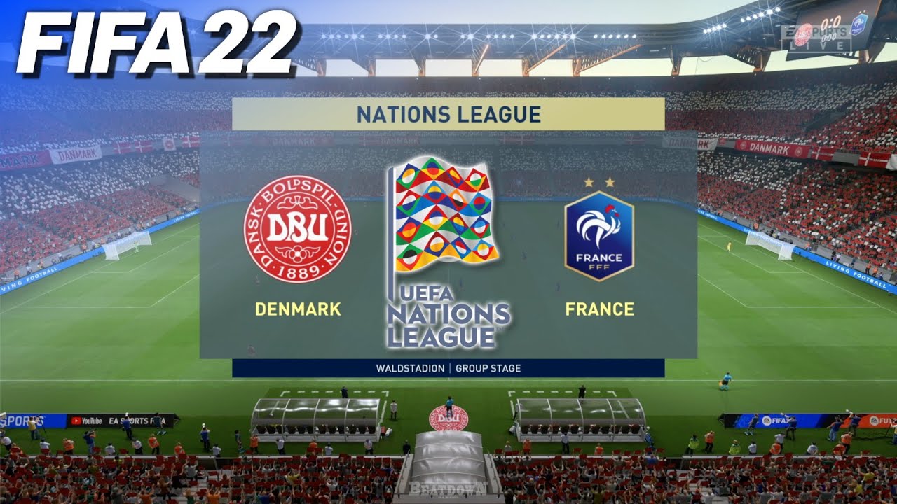 FIFA 22 - Denmark vs. France | Nations League