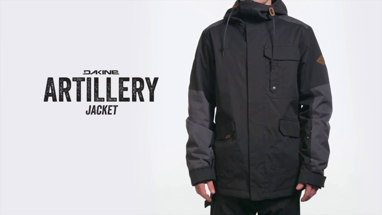 Dakine Artillery Wasserfest Ski / Snowboard Jacke mit Integriertem Schneefang
