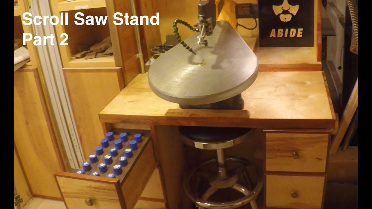 Scroll Saw Stand Part 2 of 2