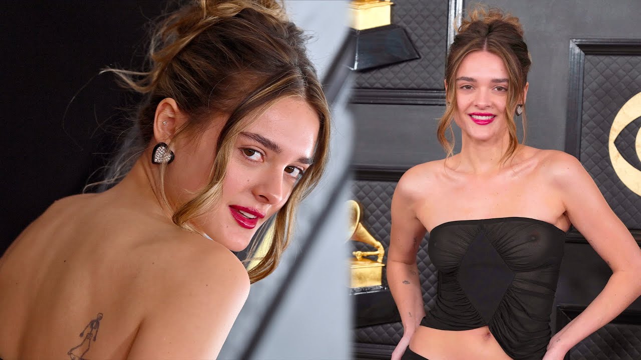 Charlotte Lawrence at 65th GRAMMY Awards 2023 - Red Carpet | February 5, 2023
