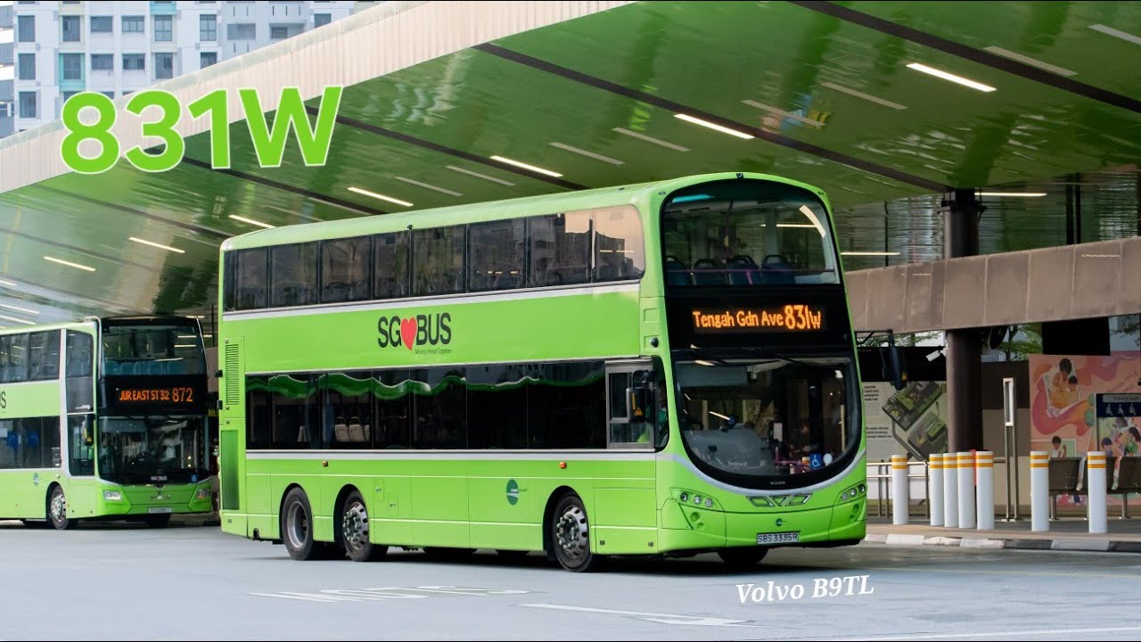 SBS3335R - TTS Bus Service 831W [Volvo B9TL (Wright Eclipse Gemini 2) (Batch 3)]
