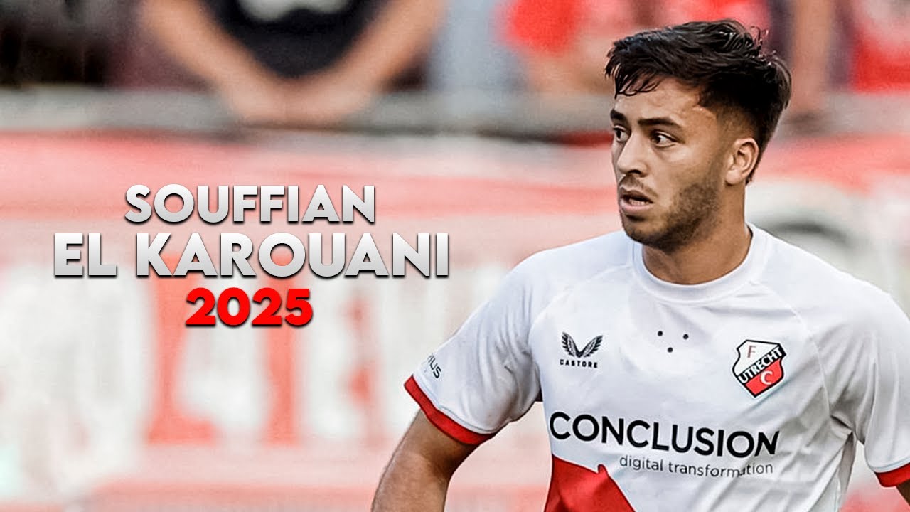 Souffian El Karouani 2025 - Amazing Skills, Assists & Goals - Utrecht | HD