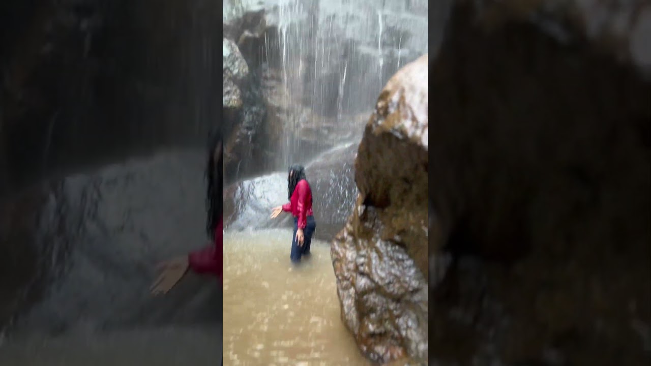 Katiki Waterfalls - Beauty of Nature | Araku Tour |#shorts #youtubeshorts #Subscribe @SijaDiaries
