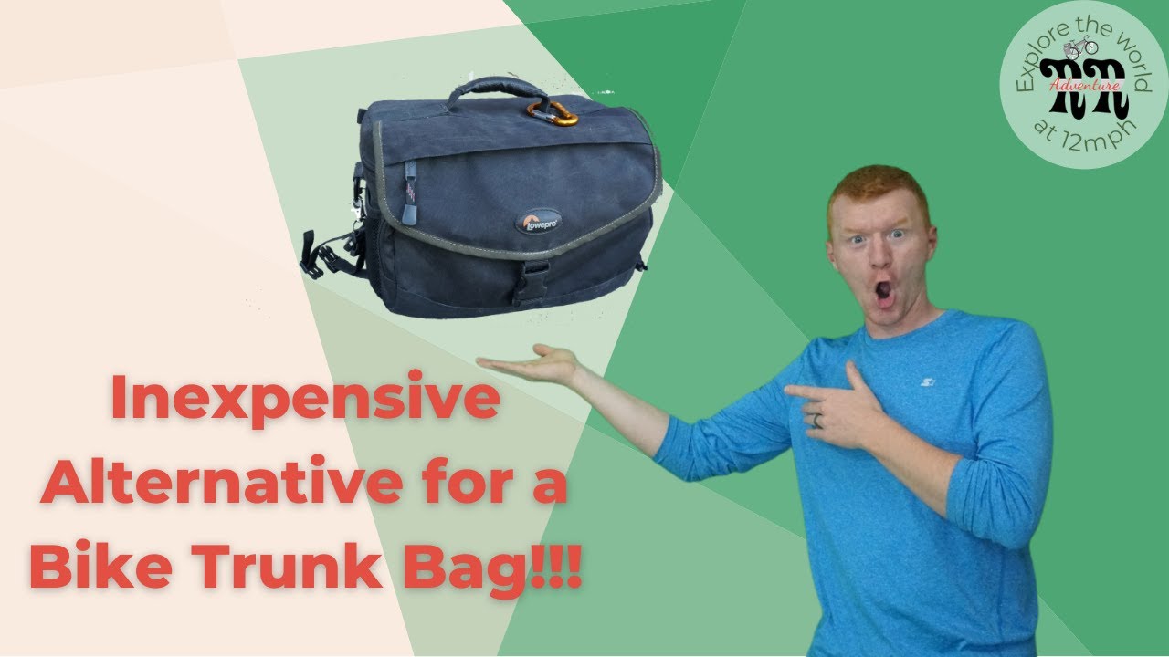How I found a Cheap alternative for a Bike Trunk Bag