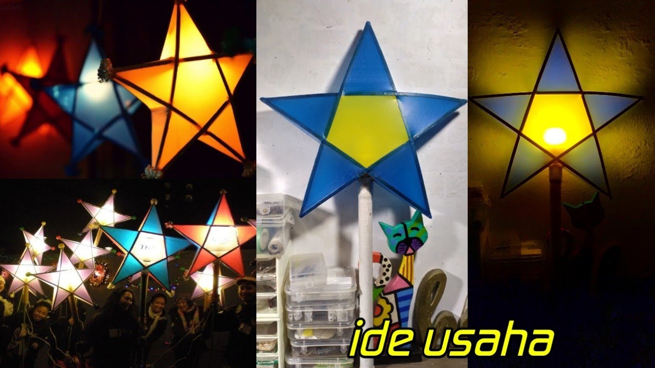 Ide usaha,,Membuat lampion bintang | Lampion takbiran