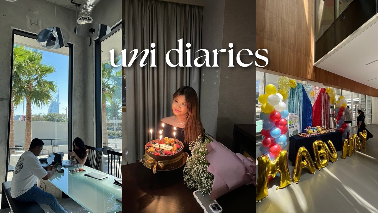 Global Day at Amity, My Birthday & Opening Gifts!