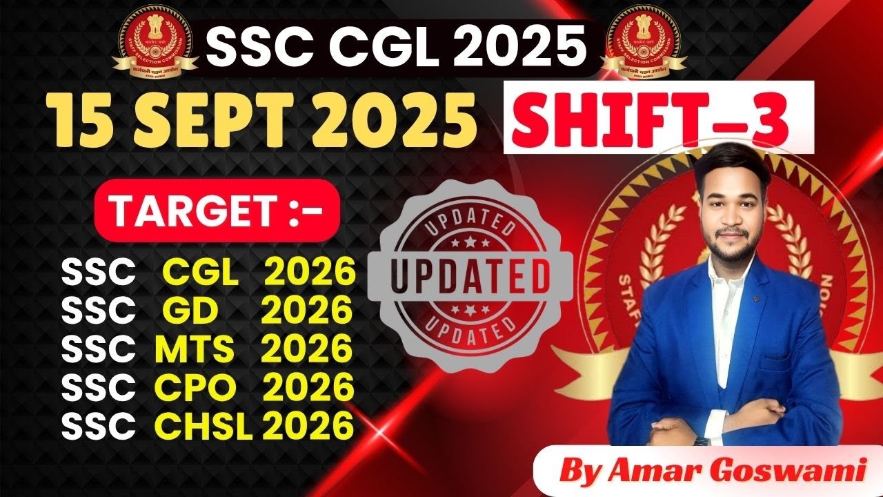 SSC CGL ENGLISH 2025 LIVE | ALL 46 SHIFTS | ANSWER KEY + CUTOFF | REAL PAPER LEVEL