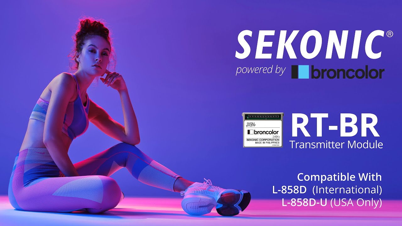 Sekonic Powered By Broncolor | RT-BR Transmitter Module for the L-858D