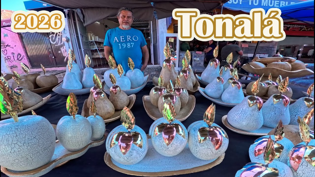 Tonalá ¡Así son las ARTESANÍAS mas BARATAS de México 2026! 🏺 | Para Decorar o Negocio