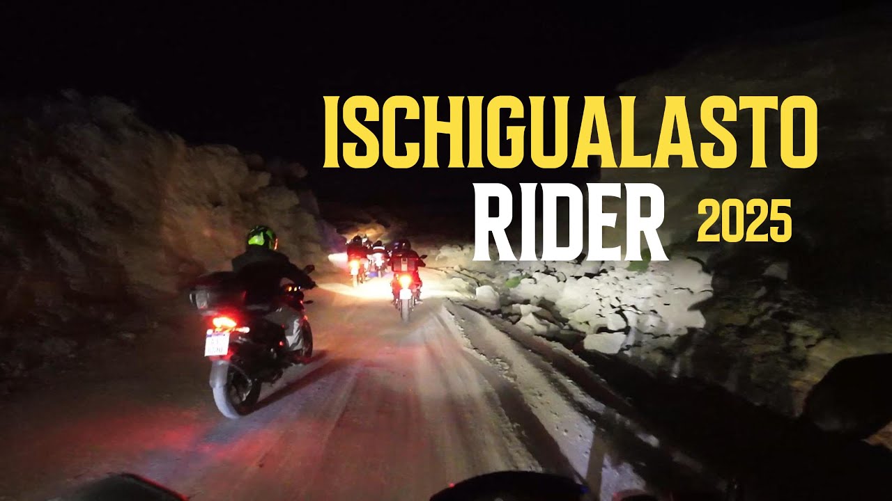 Ischigualasto Rider 2025 | Rodada de luna llena 🌕🏍️ | Miles de motos en Valle Fértil, San Juan