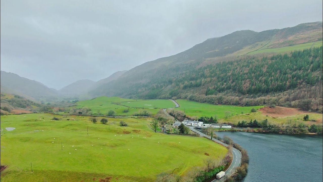 Wales Tal-y-Llyn Lake,Drone footage #drone#wales#talyllyn#dronefootage#dronevideography#dronepilot