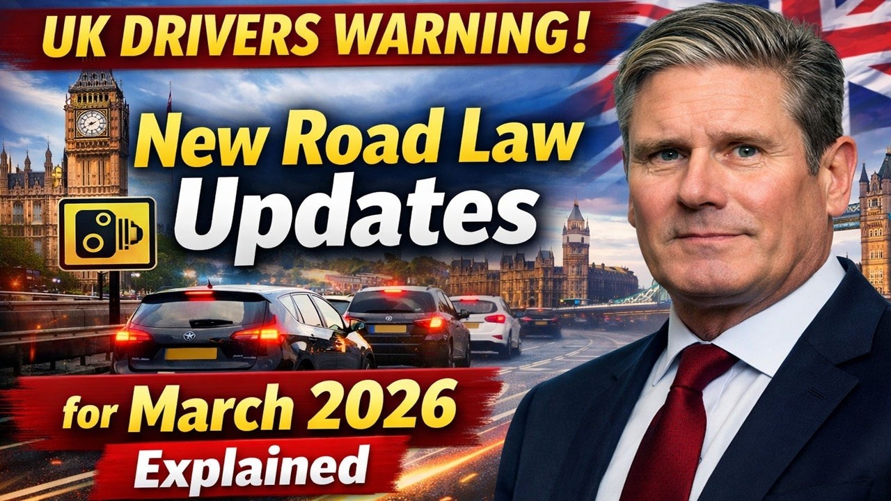 UK Drivers Warning New Road Law Updates for March 2026 Explained