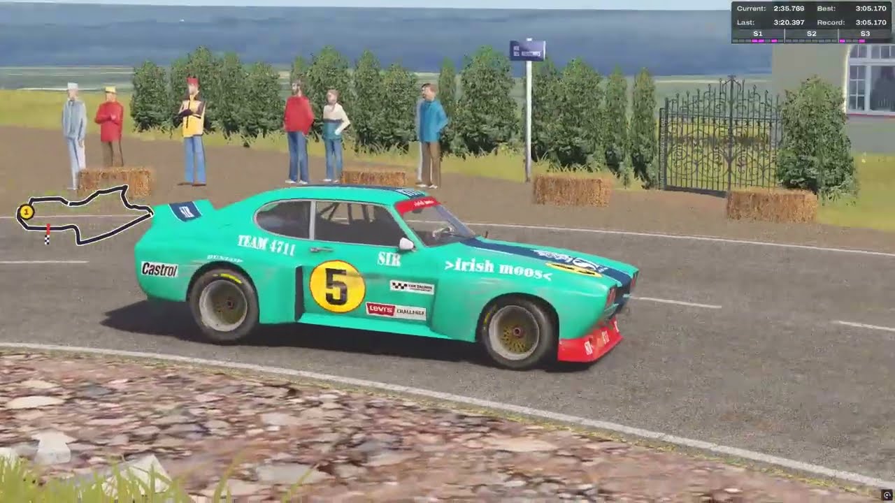 Carrieres de Beez 1971 - Ford Capri RS3100 Gr.2 Touring Car - 3:05.170