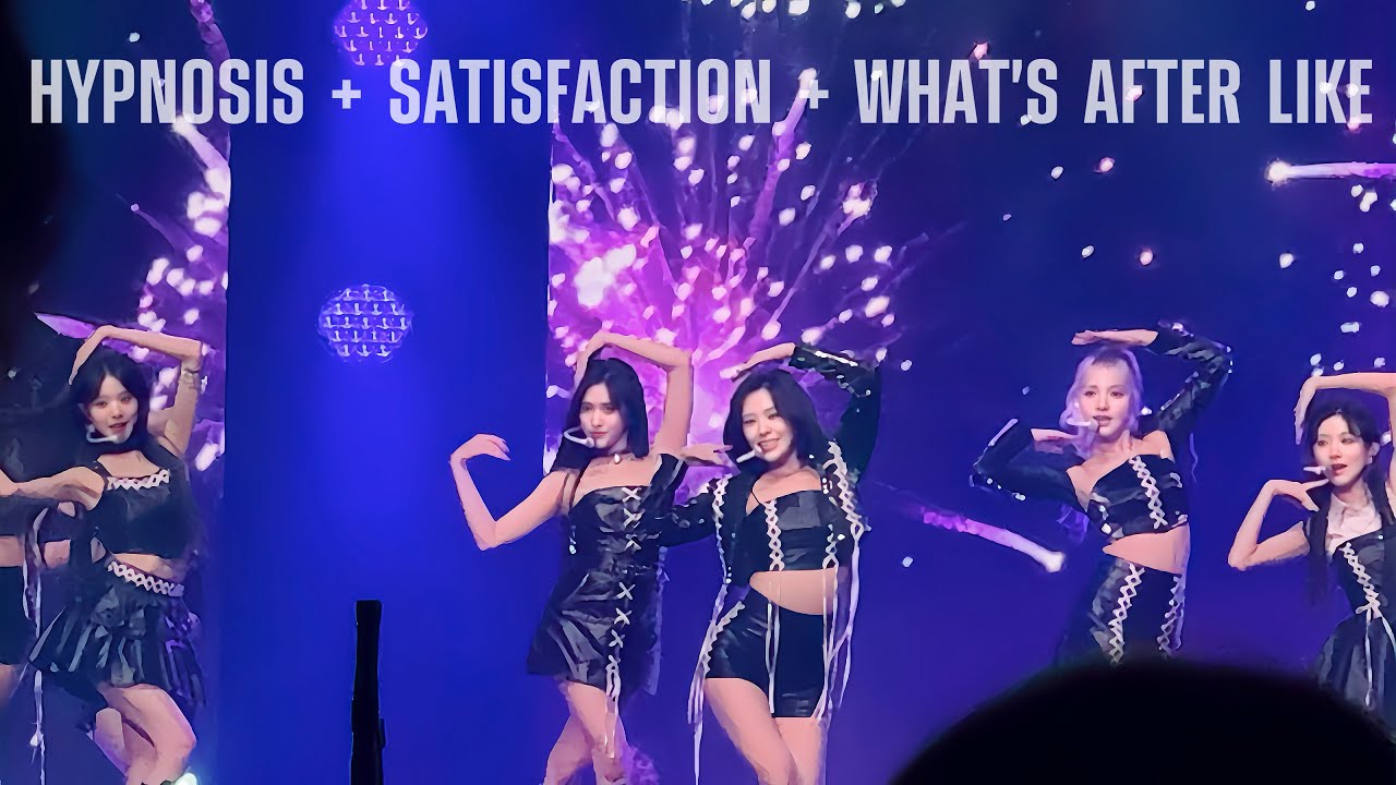 [4K] IVE (아이브) ‘Hypnosis + Satisfaction + After LIKE’ |ATL 240324 Show What I Have World Tour Fancam