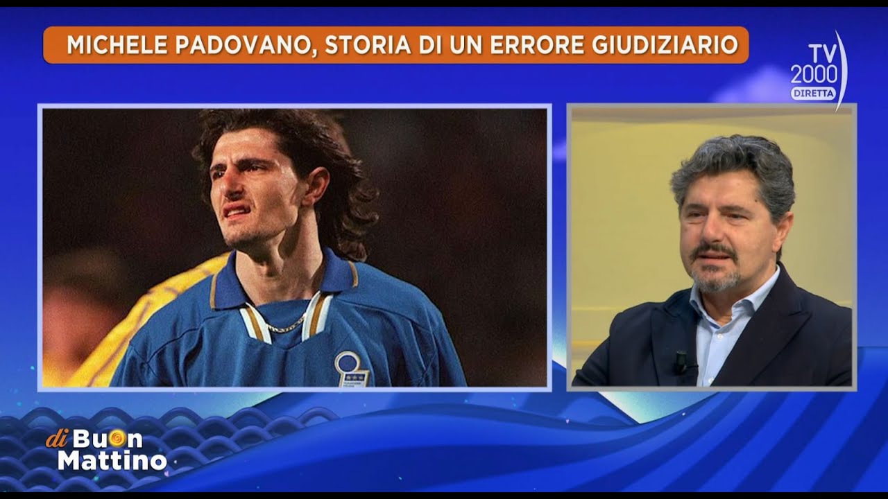 Di Buon Mattino (Tv2000) - Michele Padovano, storia di un errore giudiziario