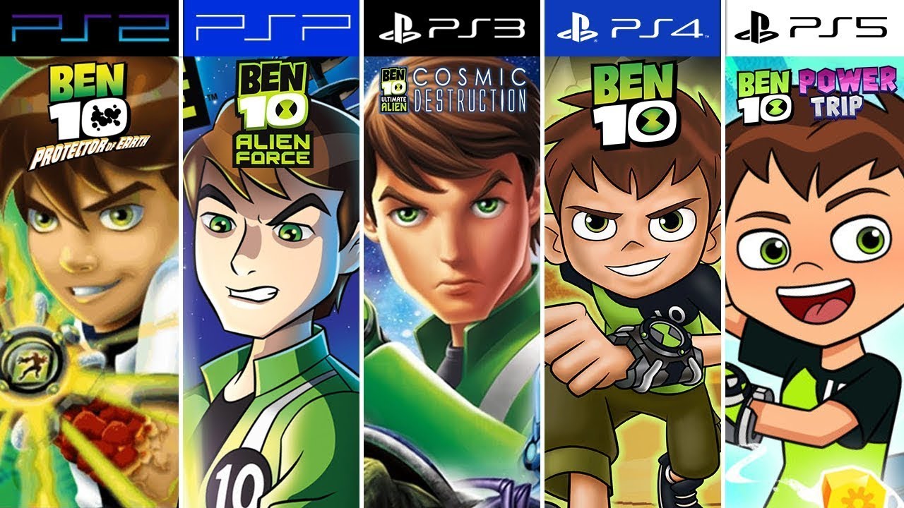 Ben 10 PlayStation Evolution PS2-PS5