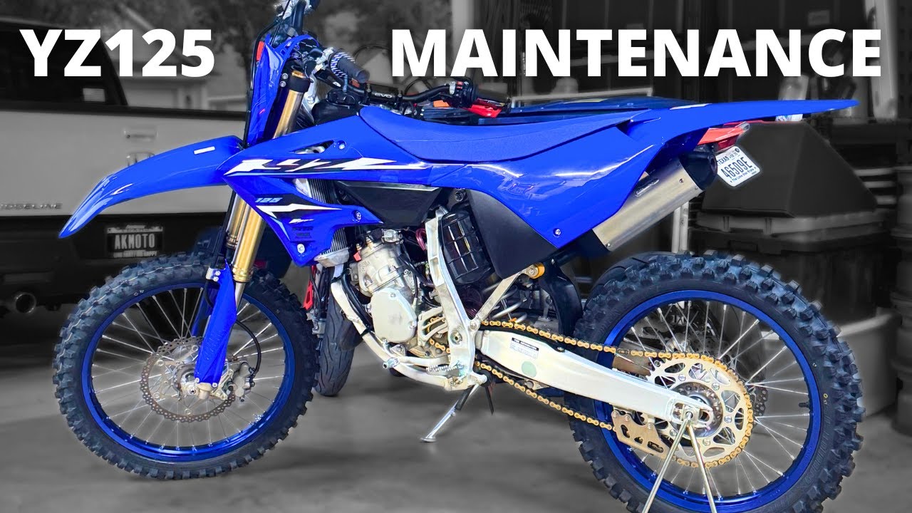 2026 YZ125 ТЕХНИЧЕСКОЕ ОБСЛУЖИВАНИЕ (после обкатки)