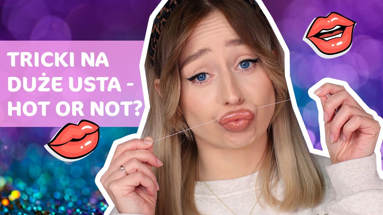 Jak powiększyć usta? 💋 Wielki TEST popularnych trików! ✨
