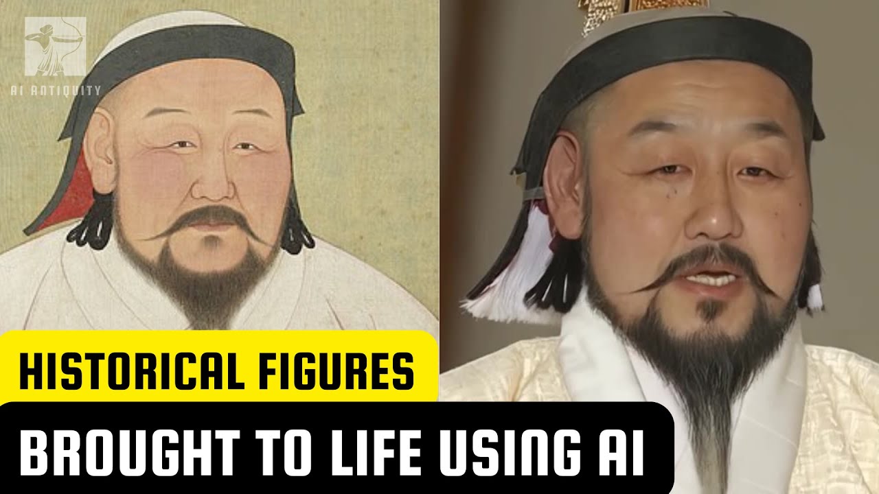 What Did Genghis Khan and Other Mongol Leaders Really Look Like? | AI Reconstruction