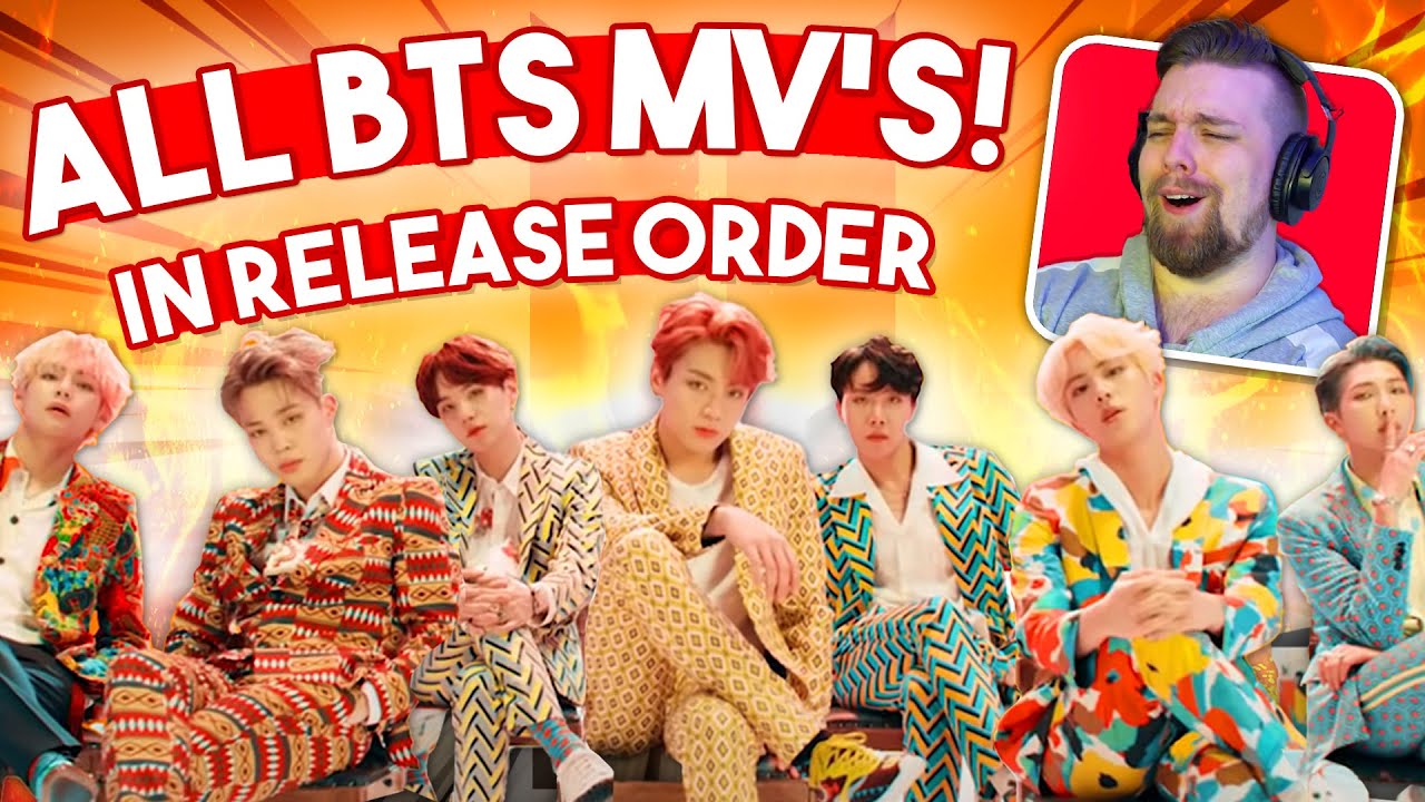 REACTING to ALL BTS (방탄소년단) MV's in RELEASE ORDER! | BTS DEEP DIVE