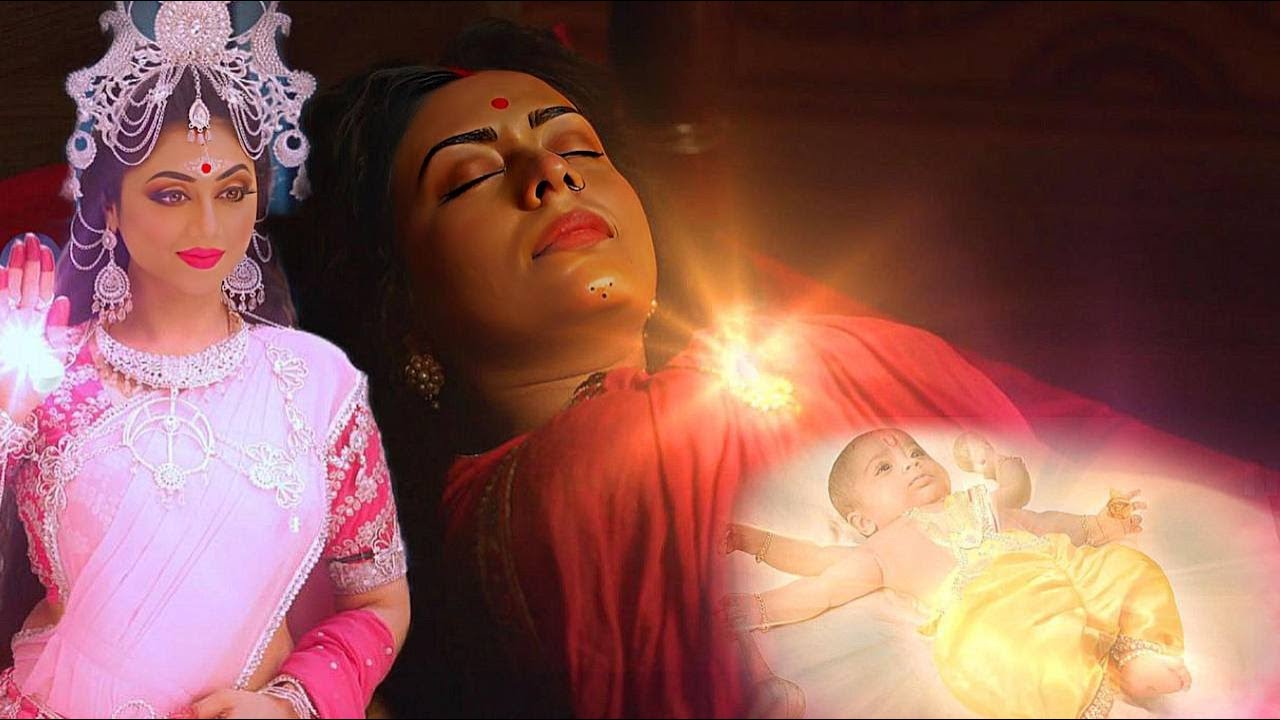 गोकुल में आया चमत्कार – देवी के आशीर्वाद से जन्मे कन्हैया || Yashomati Maiyaa Ke Nandlala ||