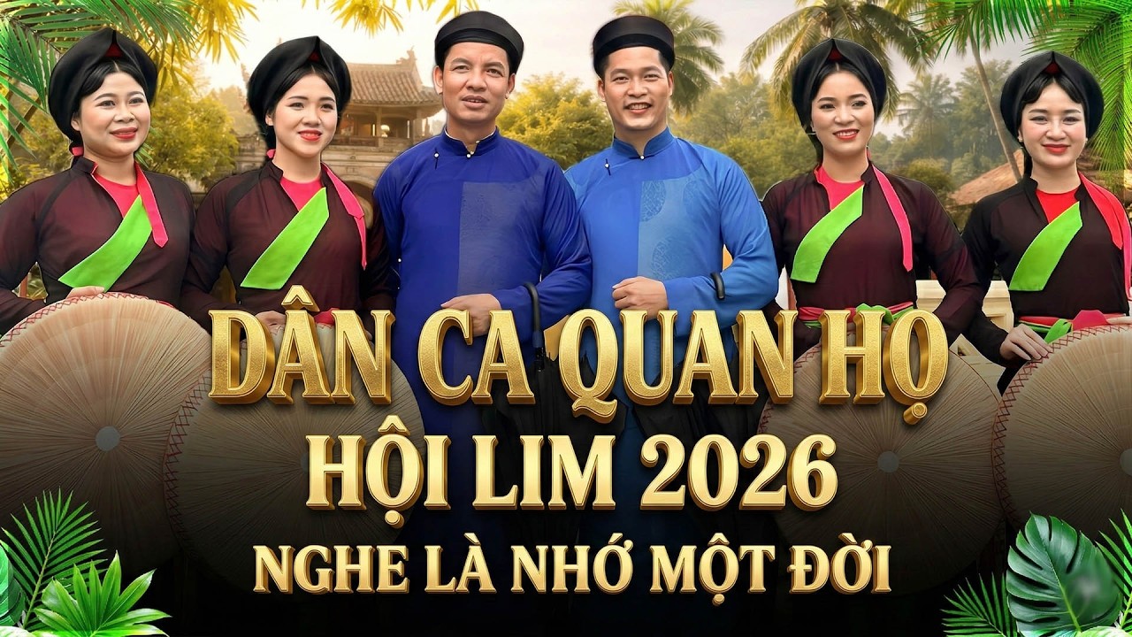 🔴 TRỰC TIẾP Quan Họ Hội Lim 2026 🔥 Liền Anh Liền Chị Hát Cực Ngọt | Nghe Một Lần Nhớ Cả Đời