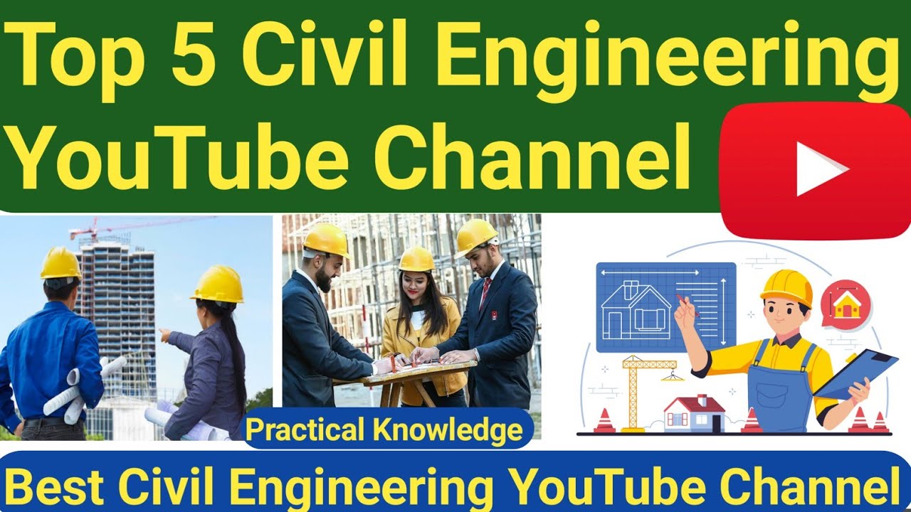 best civil engineering channel on youtube | Top 5 Civil Engineering YouTube Channel | civil guruji