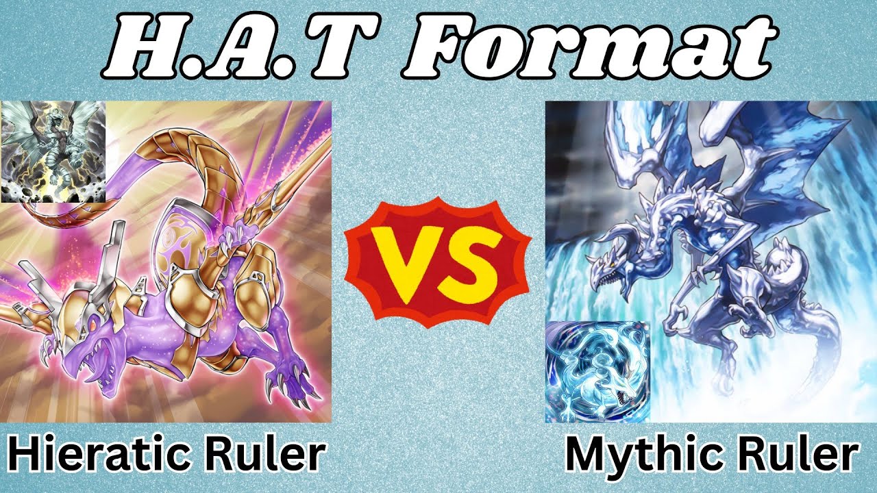 Hieratic Ruler Vs Mythic Ruler! | HAT Format Replay Review! | (2014 Yu-Gi-Oh! WCQ)