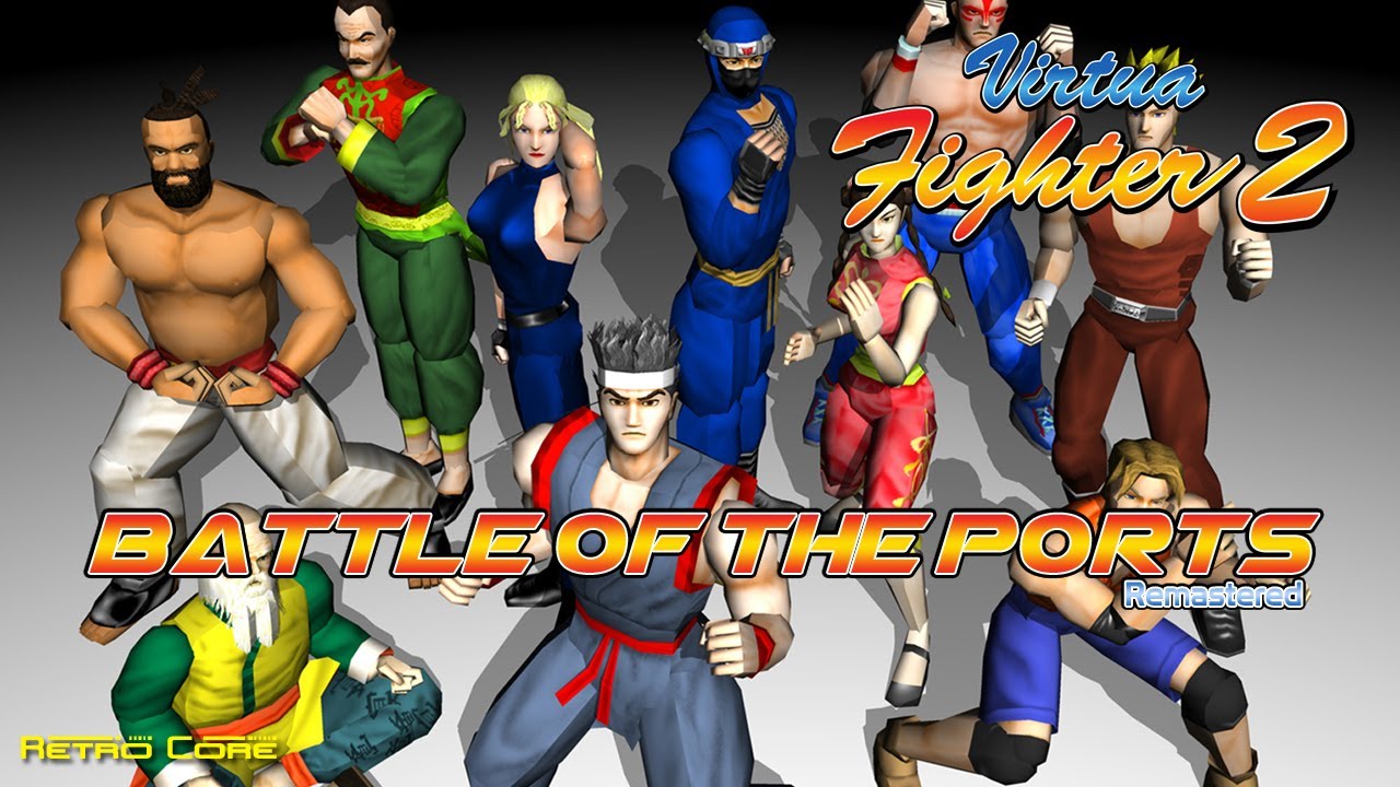 Battle of the Ports Remastered - Virtua Fighter 2 (バーチャファイター2) Show 559 - 60fps