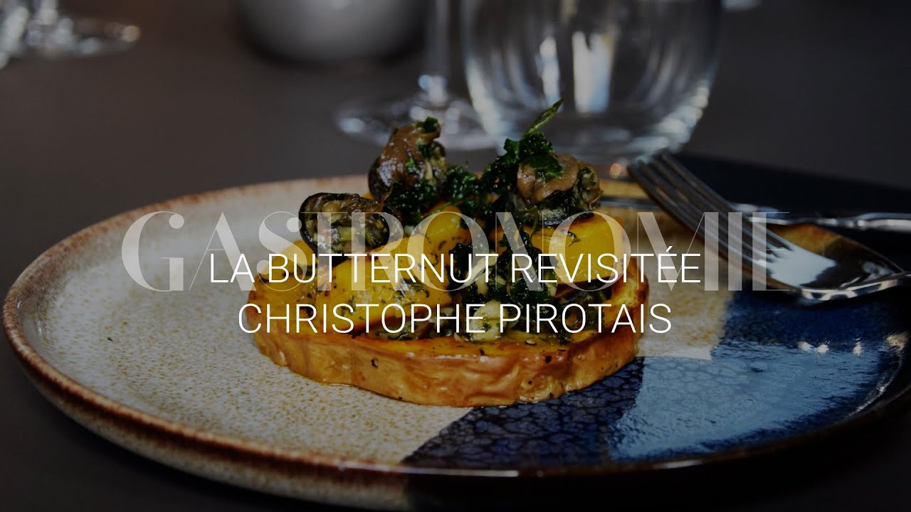 Recette Noël : La butternut revisitée de Christophe Pirotais