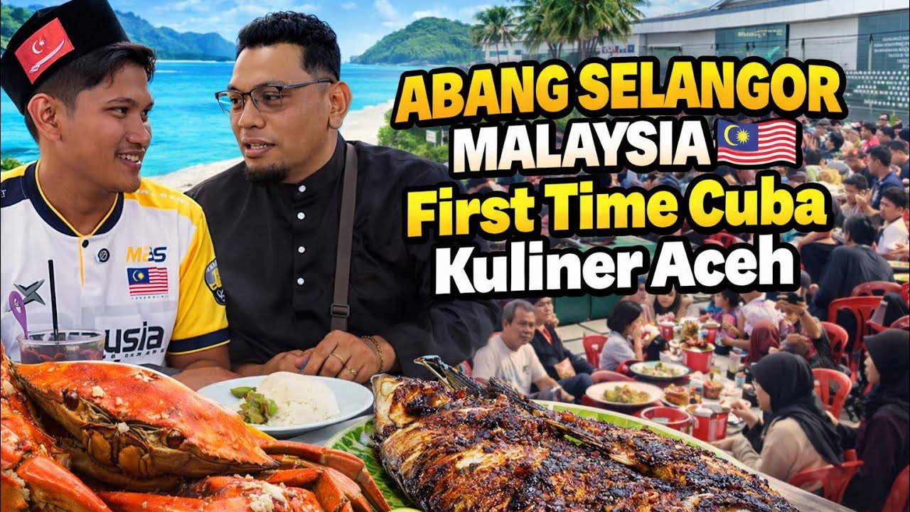 Sedap Gilee!! Reaksi Orang Malaysia First Time Iftar Makanan Khas Aceh Macam Di Malaysia